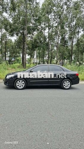 Toyota Corolla Altis G 2009 Tự động Đen