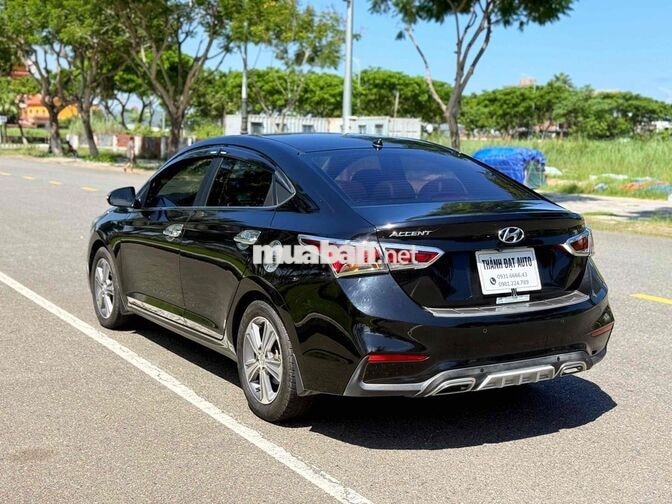 Hyundai Accent 2018 Tự động Đen 55.555 km