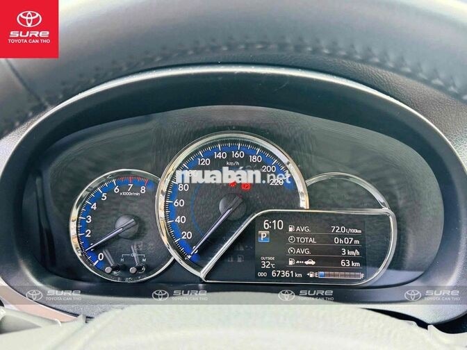 Toyota Vios 1.5G (CVT) 2021 siêu đẹp