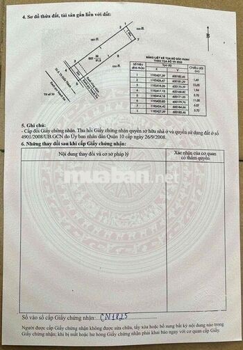 BÁN NHÀ HẼM XE HƠI TÔ HIẾN THÀNH Q10 DT 3.7 x 15 55m2 4 TẦNG  14.7 TỶ