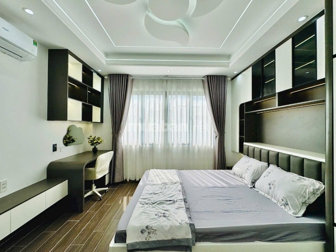 Nhà 4 lầu THANG MÁY Cao cấp hẻm xe hơi Phạm Văn Chiêu, P9, Q.Gò Vấp, g