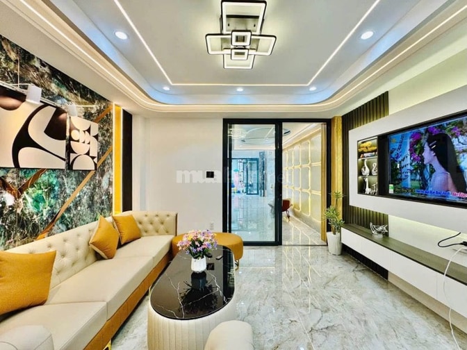 Nhà 4 lầu THANG MÁY Cao cấp hẻm xe hơi Phạm Văn Chiêu, P9, Q.Gò Vấp, g