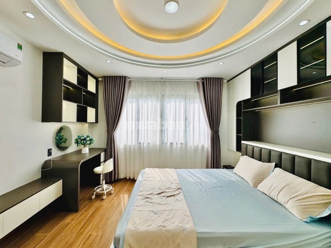 Nhà 4 lầu THANG MÁY Cao cấp hẻm xe hơi Phạm Văn Chiêu, P9, Q.Gò Vấp, g