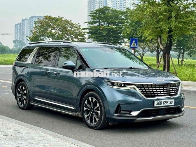 Kia Carnival Signature 2022 Xám xanh 7 chỗ