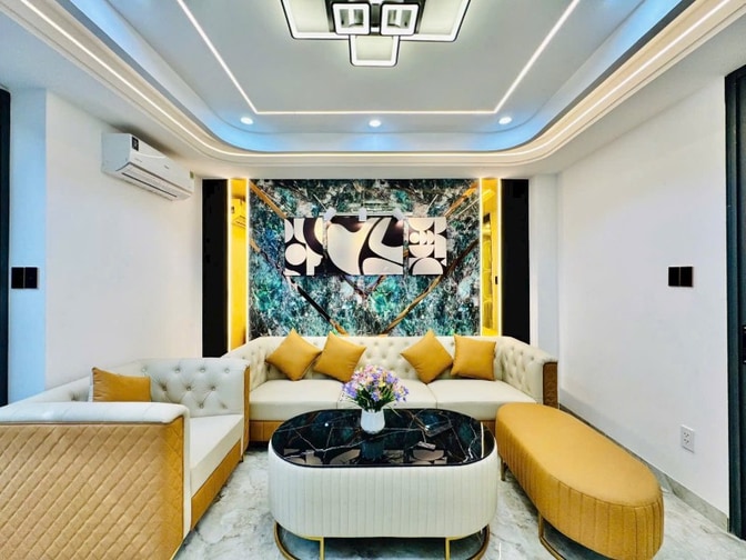Nhà 4 lầu THANG MÁY Cao cấp hẻm xe hơi Phạm Văn Chiêu, P9, Q.Gò Vấp, g