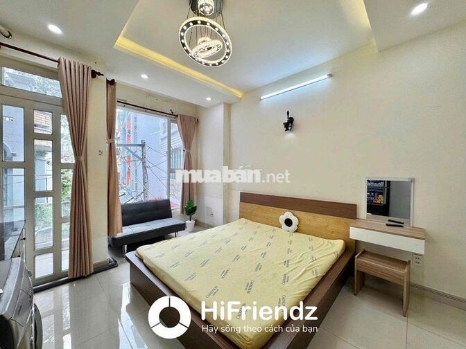 STUDIO MỚI XÂY FULL NỘI THẤT SIÊU XỊN - cửa sổ trời - có Bancol