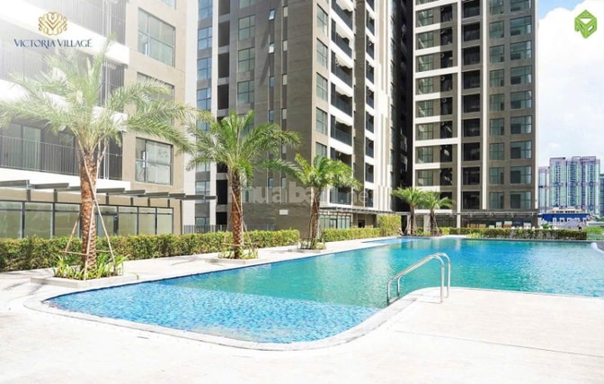 CHO THUÊ CHCC VICTORIA VILLAGE _ Q2 CŨ - 68M2, 2PN, GIÁ 16TR/THÁNG 