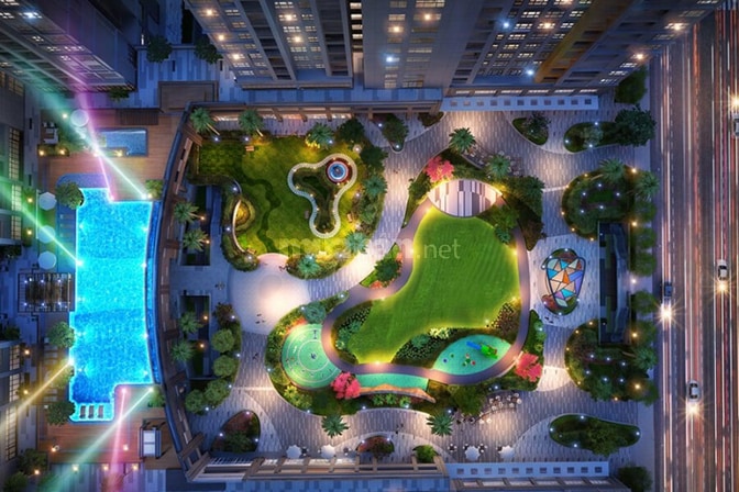 CHO THUÊ CHCC VICTORIA VILLAGE _ Q2 CŨ - 68M2, 2PN, GIÁ 16TR/THÁNG 