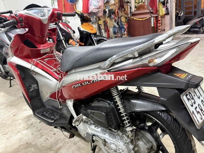 Honda Air Blade Đỏ bạc
