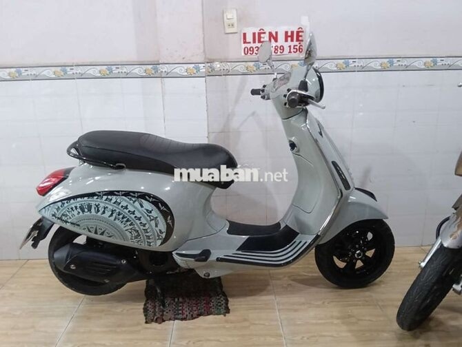 Piaggio Vespa Xám ,bs65,xe zin đẹp 