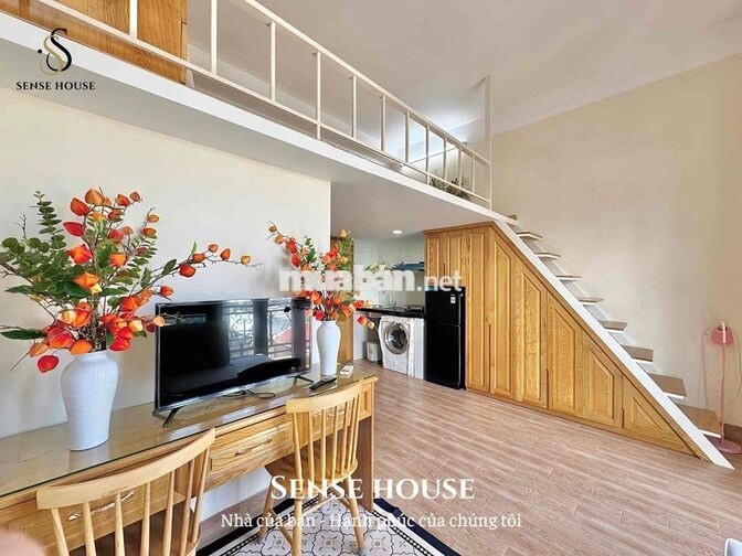 CĂN HỘ DUPLEX MỚI 100%, ĐI BỘ QUA ĐH NGUYỄN TẤT THÀNH, FULL NỘI THẤT