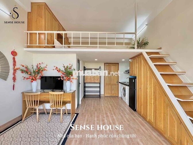 CĂN HỘ DUPLEX MỚI 100%, ĐI BỘ QUA ĐH NGUYỄN TẤT THÀNH, FULL NỘI THẤT