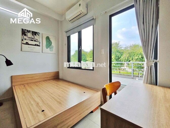 CHO THUÊ PHÒNG STUDIO BAN CÔNG MỚI TINH GẦN NGUYỄN THỊ THẬP LOTTE RMIT