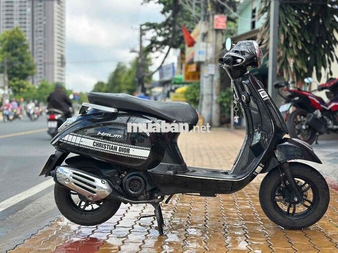 💕😘 Haelim Vespa 50cc 2023 Đen biển Sg