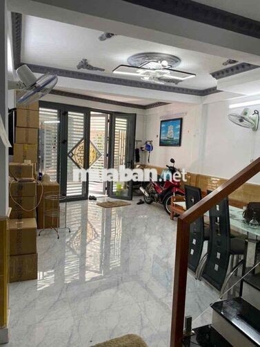 An Bình Quận 5 Hẻm 4.5m - 44m2 - Ngang 4.2m - 5PN 4 Tầng - HĐT 22tr/th