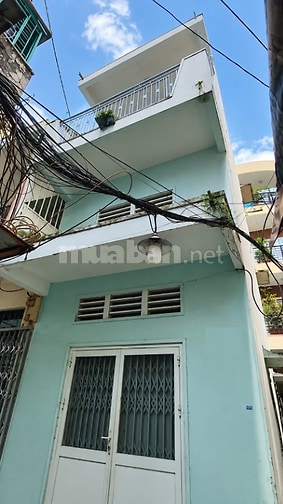 NHÀ 3 TẦNG LÔ GÓC VỊ TRÍ KINH DOANH - SAU CĂN MẶT TIỀN CHỢ NHẬT TẢO
