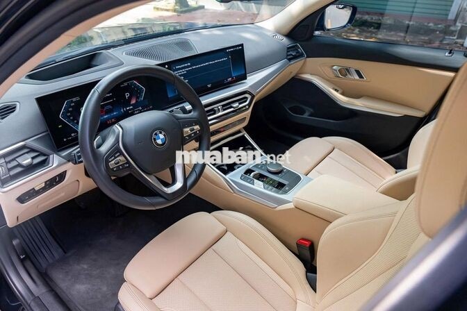 Bmw 320i Sport Line 2024 màu đen, ODO lướt 6000 km