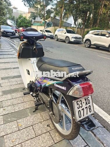 Kawasaki Max 100 Tím Trắng