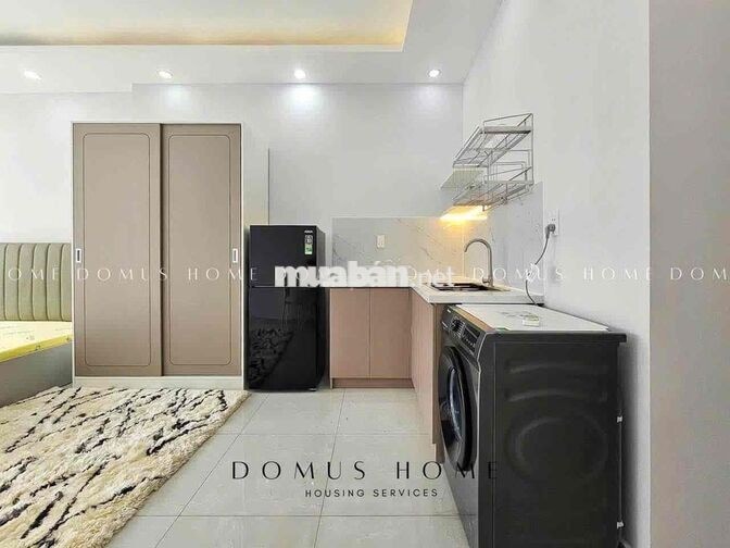 Căn Studio Ban Công Rộng Rãi Đủ Nội thất Ngay Ngã Tư Bảy Hiền
