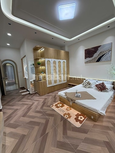 53m2 nhà 4 tầng đang cho thuê 26tr nhà 2 mặt hẻm 