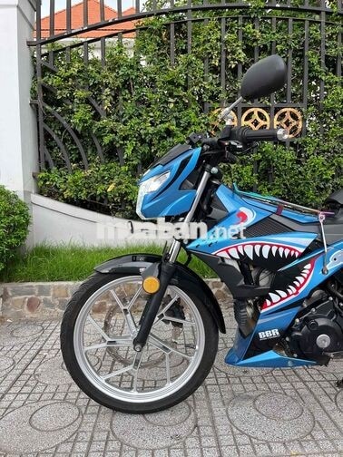 Suzuki Satria Xanh Xe côn tay