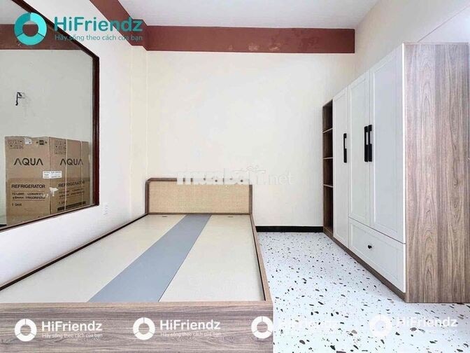 CĂN HỘ 1 PHÒNG KHÁCH 1 PHÒNG NGỦ ĐẦY ĐỦ NỘI THẤT GẦN ĐẠI HỌC VĂN HIẾN