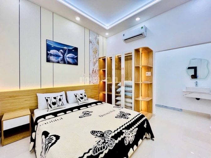 NHÀ MỚI 40M2, 3PN, CÓ PHÒNG NGỦ TRỆT, THÔNG TRƯỜNG CHINH, Q TÂN BÌNH