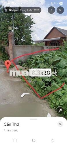 BÁN ĐẤT 172.8M² (8.3M x 20.75M) - LONG TUYỀN, BÌNH THỦY, CẦN THƠ