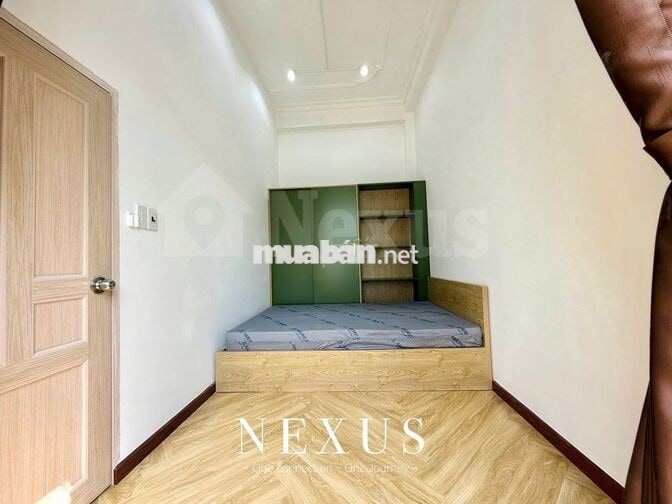 NHÀ MỚI CĂN HỘ 1PN TÁCH BẾP BAN CÔNG - FULL NỘI THẤT - KHU SÂN BAY,HVT