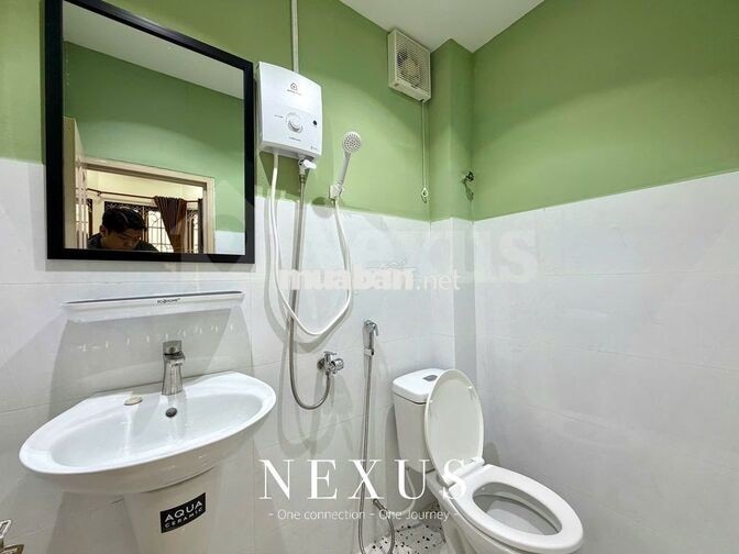 NHÀ MỚI CĂN HỘ 1PN TÁCH BẾP BAN CÔNG - FULL NỘI THẤT - KHU SÂN BAY,HVT