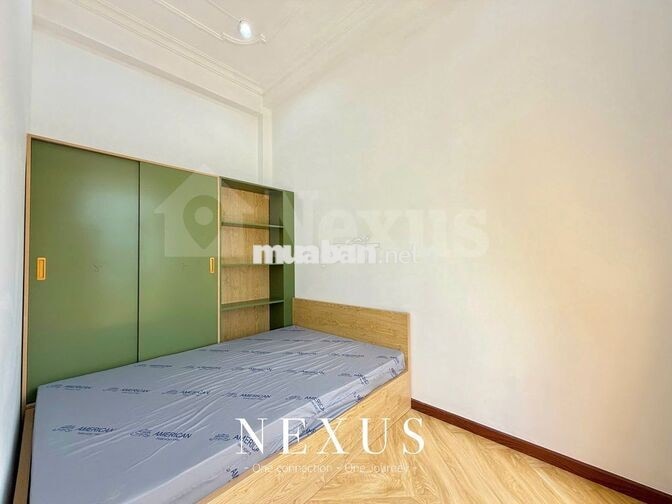 NHÀ MỚI CĂN HỘ 1PN TÁCH BẾP BAN CÔNG - FULL NỘI THẤT - KHU SÂN BAY,HVT