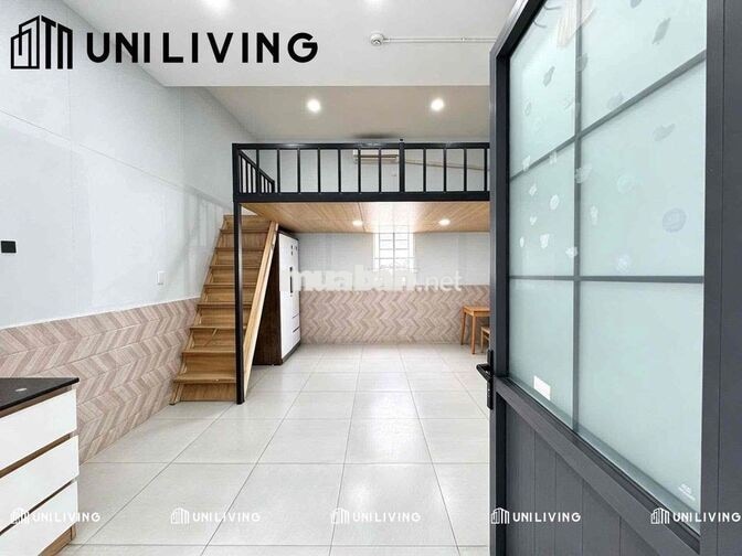 PHÒNG TRỌ CÓ GÁC, RỘNG 40m2 THANG MÁY NỘI THẤT CƠ BẢN ĐI BỘ VLU