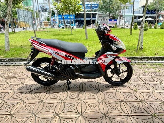 🛵Yamaha Nouvo 5 Fi Đỏ trắng đen Xe Khá Đẹp Máy Êm