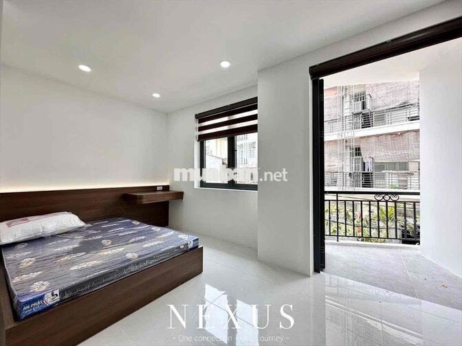 căn hộ studio full nội thất có ban công siêu thoáng mát