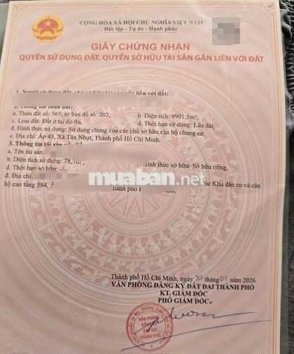 𝐂𝐀̆𝐍 𝐇𝐎̣̂ 𝐂𝐎𝐍𝐈𝐂 𝐁𝐎𝐔𝐋𝐄𝐕𝐀𝐑𝐃 SỔ HỒNG RIÊNG 𝐌𝐎̛́𝐈 -GIÁ SIÊU RẺ VỚI 84M2 VAY 80%
