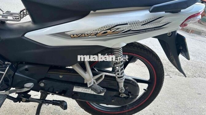Wave Alpha 110 2017 Trắng đen ( hỗ trợ góp )