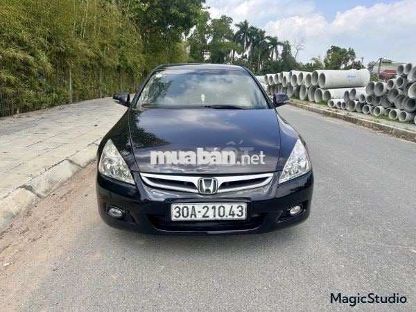 Honda Accord 2007 2.4 AT Đen Nhật xuất Mỹ