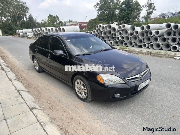 Honda Accord 2007 2.4 AT Đen Nhật xuất Mỹ
