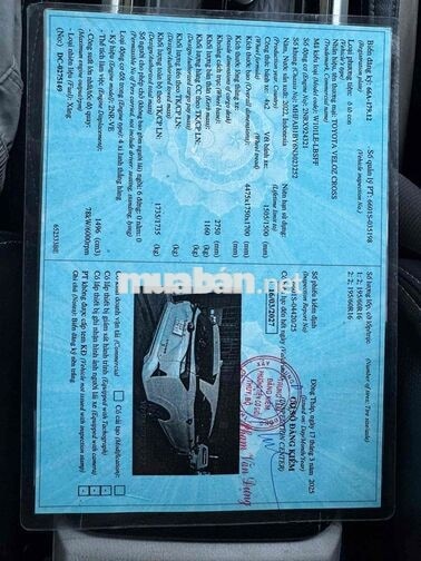 Toyota Veloz Cross 2022 Trắng Tự động Indonesia