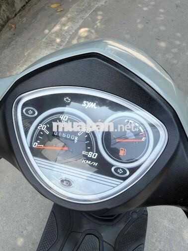 SYM Shark 50cc 2025 Xám xi măng 1500km