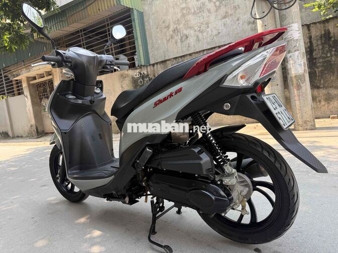 SYM Shark 50cc 2025 Xám xi măng 1500km