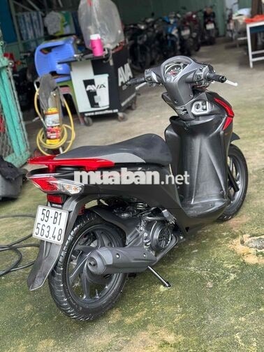 Honda Vision 2018 PBĐB Bản Khóa SMK Đen nhám