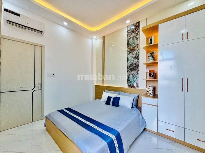 NHÀ MỚI FULL NỘI THẤT,  71M2, 4PN, HOÀN CÔNG ĐẦY ĐỦ, SHR, CHỈ 6.68