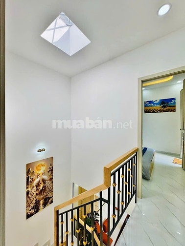 NHÀ MỚI FULL NỘI THẤT,  71M2, 4PN, HOÀN CÔNG ĐẦY ĐỦ, SHR, CHỈ 6.68