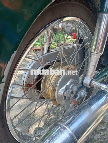 Honda Cub 50,năm 1986 Xanh, của nhật
