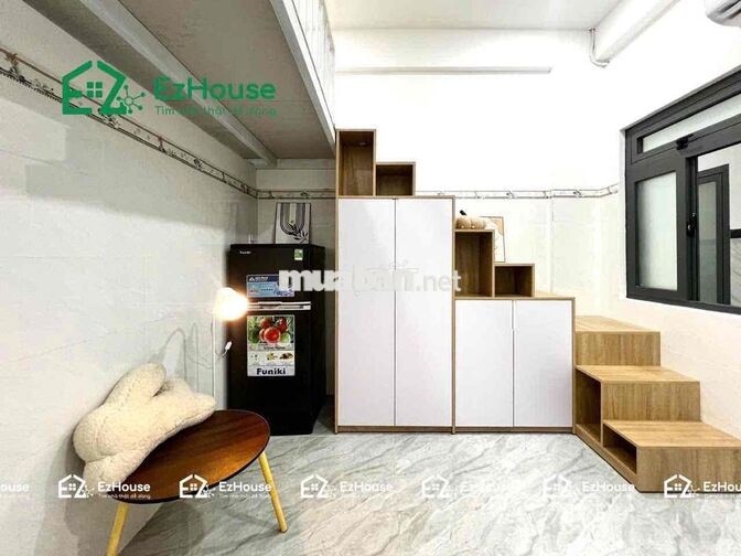 CĂN HỘ CÓ GÁC - RỘNG 30m2 - ĐẦY ĐỦ NỘI THẤT NGAY DƯƠNG QUẢNG HÀM