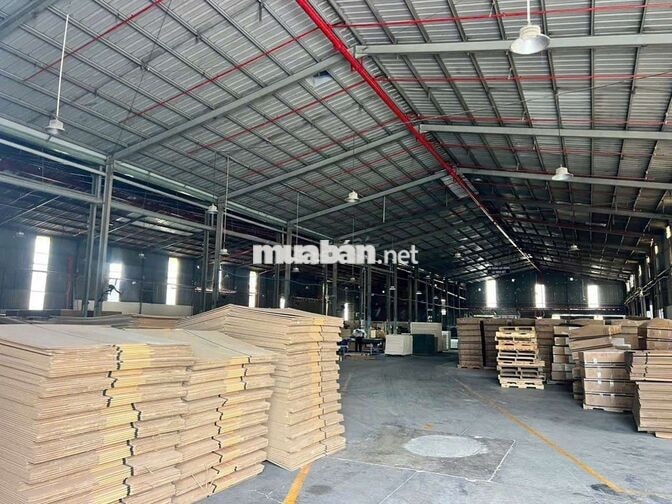 Xưởng Thuận An 4600m² PCCC Tự Động đường cont điện hạ trạm