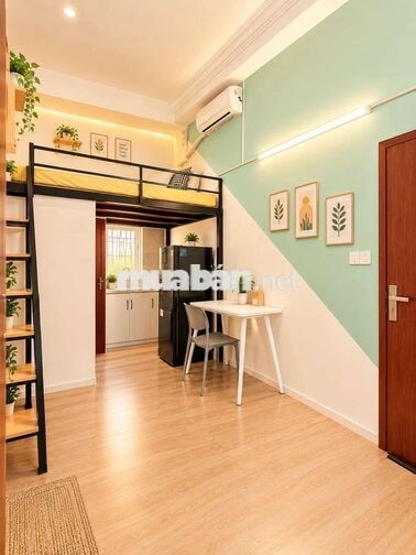 DUPLEX THANG MÁY, FULL NỘI THẤT SÁT ĐẠI HỌC KINH TẾ (UEH CSB) 