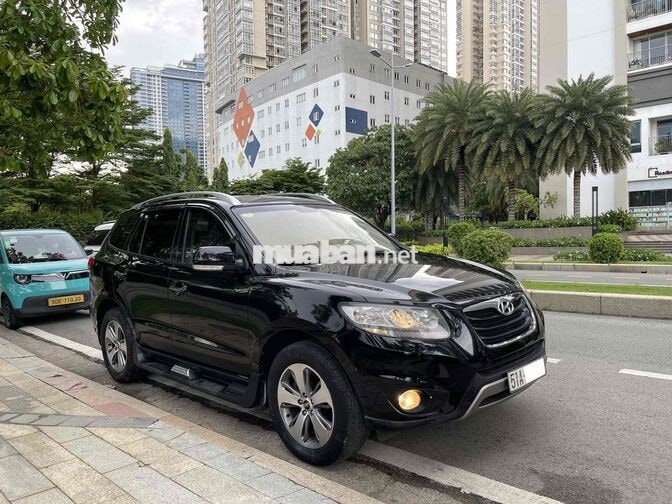 Hyundai Santafe 2.0 Dầu Tự động 2012 Đen