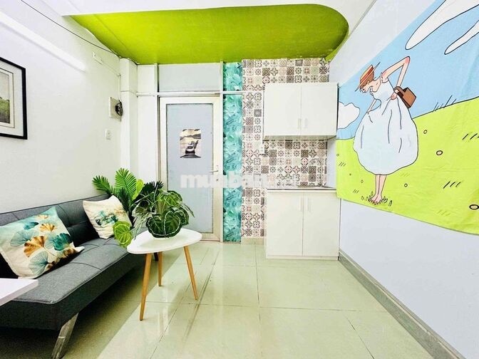 ✨Cho thuê 2PN_1WC_Cửa sổ_Full NT_Mặt tiền_Dùng vân tay gần ĐH Sài Gòn